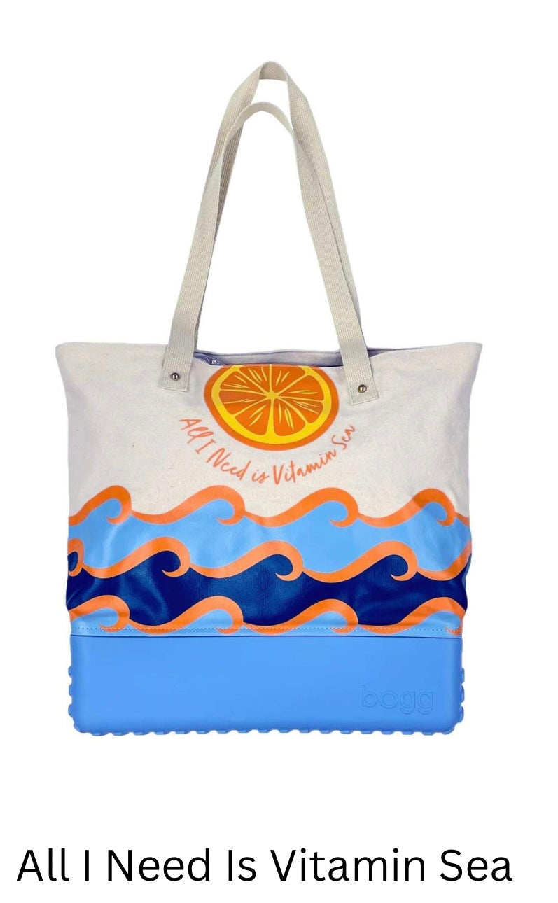 Bogg Bag Printed Canvas Tote