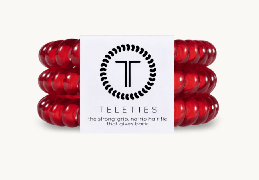 Teleties Scarlet Red- Small