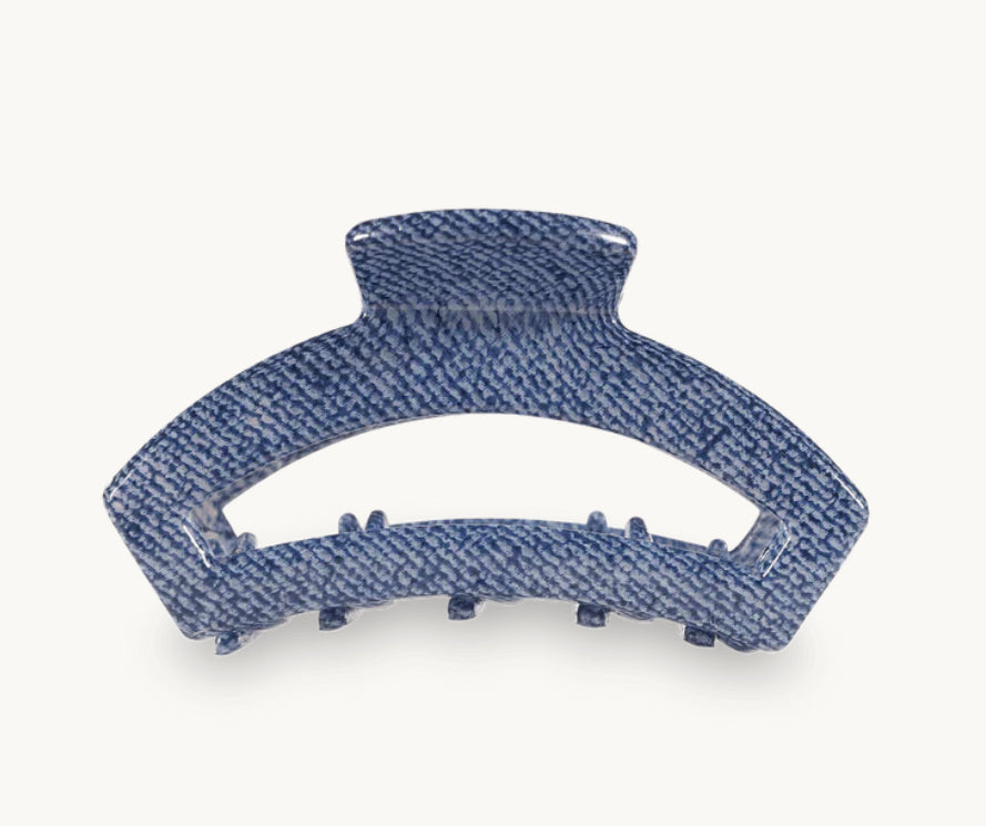 Teleties Denim Clip- Tiny