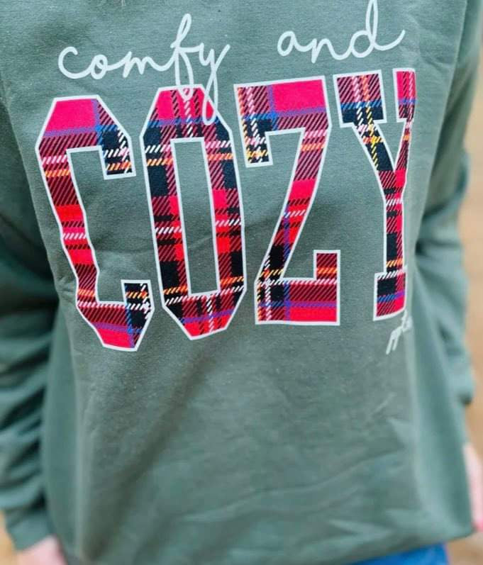 Comfy & Cozy Fleece Crew Sweatshirt