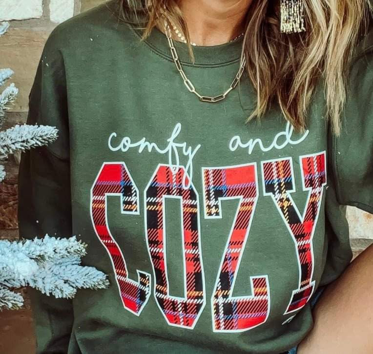 Comfy & Cozy Fleece Crew Sweatshirt