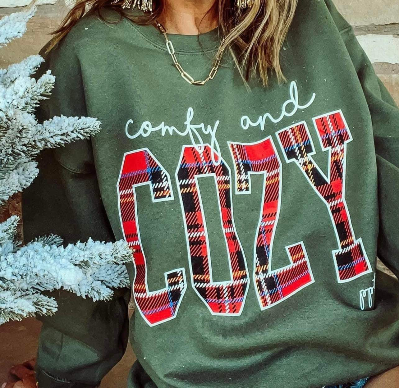 Comfy & Cozy Fleece Crew Sweatshirt