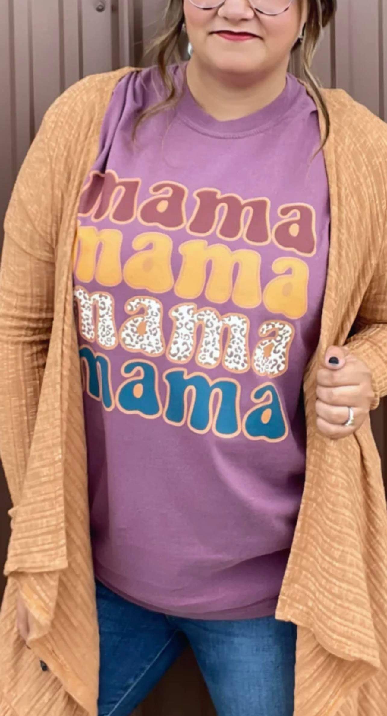 MAMA Stack Fall Short Sleeve Tee