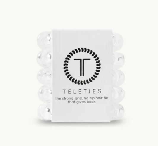 Teleties Crystal Clear 5 Pack - Tiny