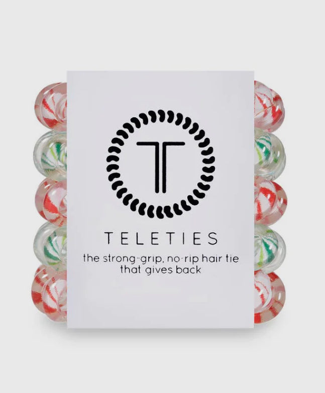 Teleties Candy Cane Christmas 5 Pack - Tiny