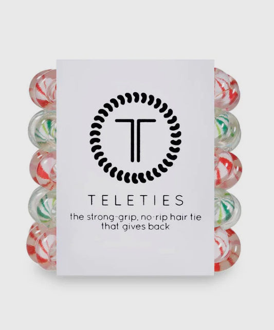 Teleties Candy Cane Christmas 5 Pack - Tiny