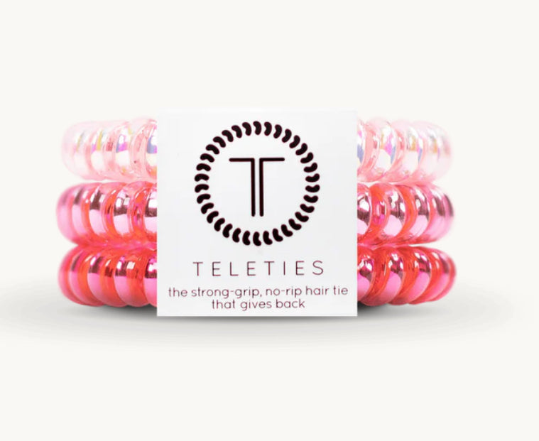 Teleties Think Pink 3 Pack - Small