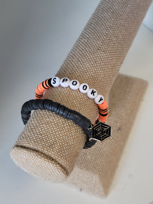 Handmade Halloween Bracelet.