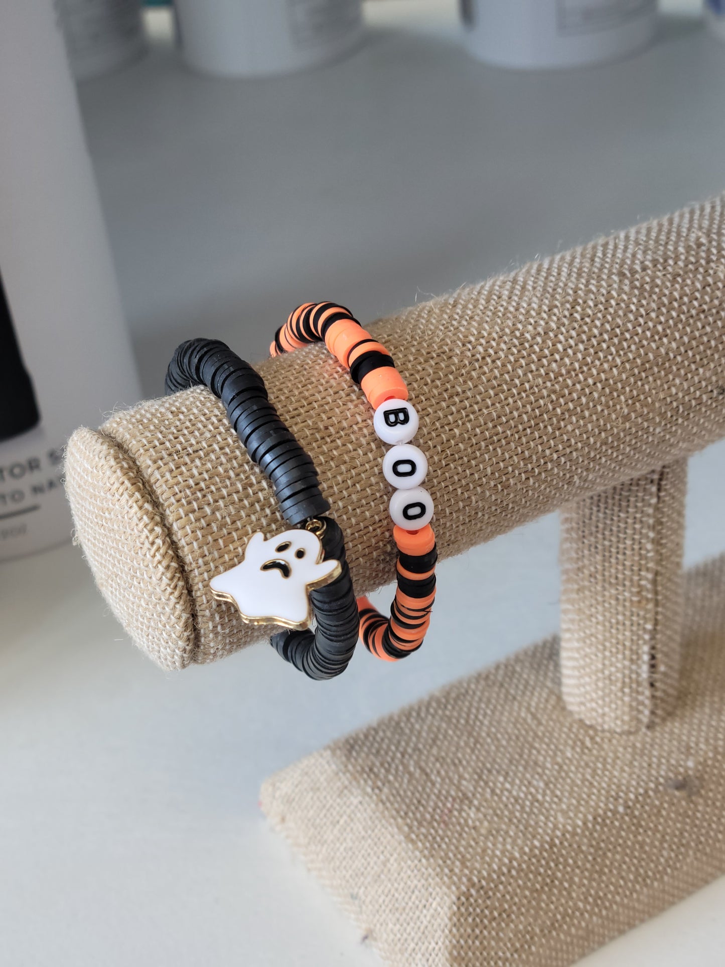 Handmade Halloween Bracelet.