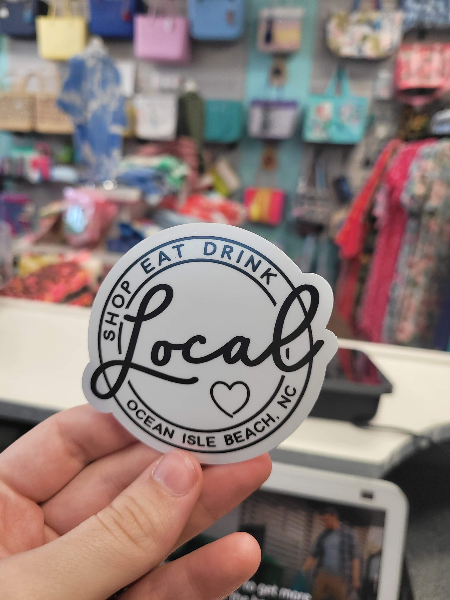 Shop Local Decal