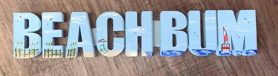 Custom City Word Block Sitter Handmade Decor