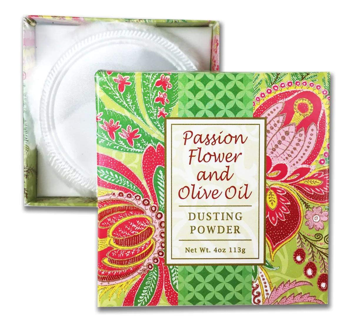 Passion Flower and Olive Oil Dusting Powder by Greenwich Bay Soap Co