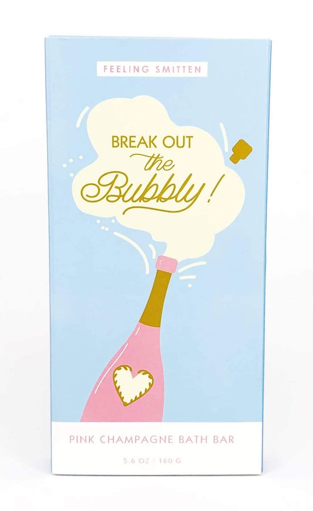 Break Out the Bubbly Card & Bath Bar by Feeling Smitten: Pink Champagne