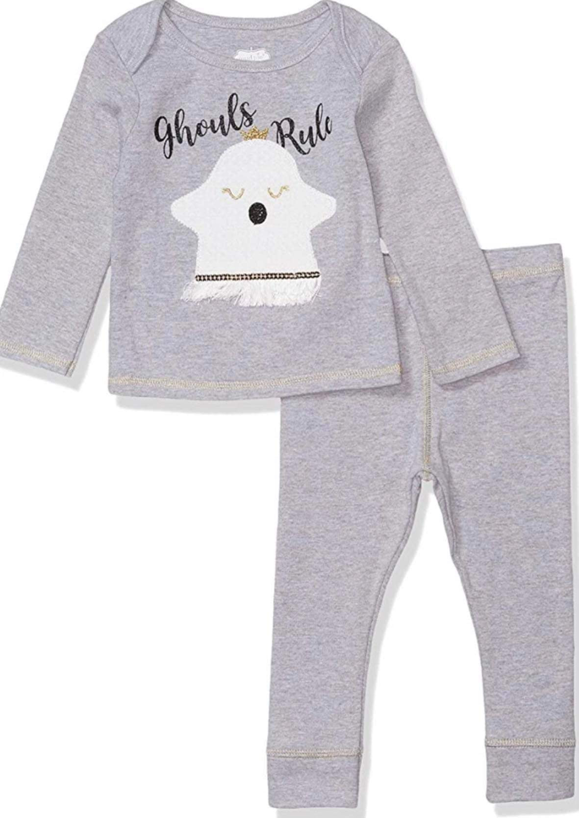 Mud Pie Ghouls Rule 2pc Set